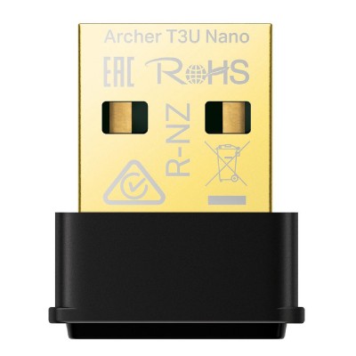 TP-LINK Wireless USB Adapter AC1300 Archer T3U Nano, MU-MIMO, Ver. 1.0 TP-LINK Wireless USB Adapter AC1300 Archer T3U Nano, MU-MIMO, Ver. 1.0