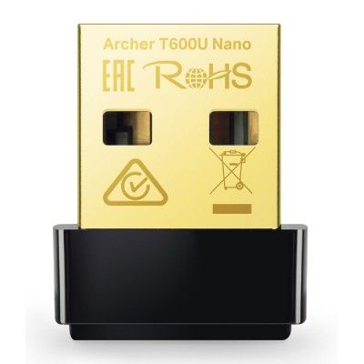 TP-LINK ασύρματος nano USB αντάπτορας ARCHER-T600UNANO, AC600, Ver. 1.0 TP-LINK ασύρματος nano USB αντάπτορας ARCHER-T600UNANO, AC600, Ver. 1.0