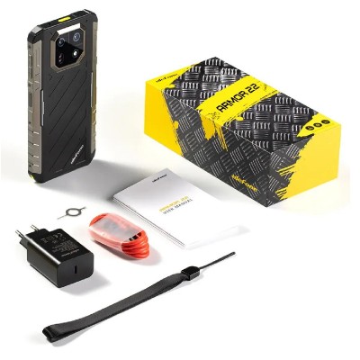 ULEFONE smartphone Armor 22, 6.58", 8GB, 128GB, 6600mAh, μαύρο ULEFONE smartphone Armor 22, 6.58", 8GB, 128GB, 6600mAh, μαύρο