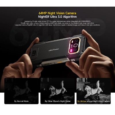 ULEFONE smartphone Armor 27T Pro, 6.78", 12/256GB, 5G, IP68/IP69K, μαύρο ULEFONE smartphone Armor 27T Pro, 6.78", 12/256GB, 5G, IP68/IP69K, μαύρο
