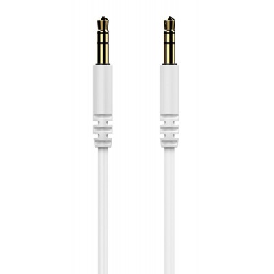 CELEBRAT καλώδιο ήχου 3.5mm AU-01, AUX, 1m, λευκό