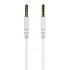 CELEBRAT καλώδιο ήχου 3.5mm AU-01, AUX, 1m, λευκό