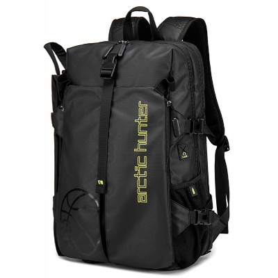 ARCTIC HUNTER τσάντα πλάτης B00391 με θήκη μπάλας & laptop, 26L, μαύρη ARCTIC HUNTER τσάντα πλάτης B00391 με θήκη μπάλας & laptop, 26L, μαύρη