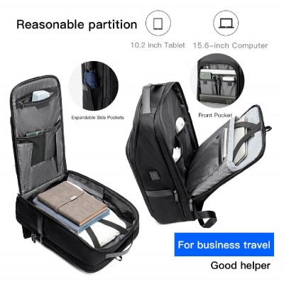 ARCTIC HUNTER τσάντα πλάτης B00403-BK με θήκη laptop, USB, μαύρο, 15.6 ARCTIC HUNTER τσάντα πλάτης B00403-BK με θήκη laptop, USB, μαύρο, 15.6