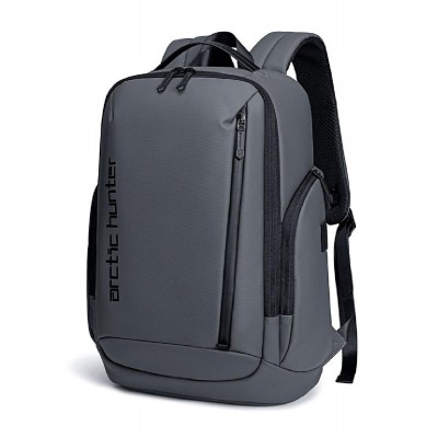 ARCTIC HUNTER τσάντα πλάτης B00554 με θήκη laptop 15.6", 20L, USB, γκρι ARCTIC HUNTER τσάντα πλάτης B00554 με θήκη laptop 15.6", 20L, USB, γκρι