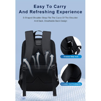 ARCTIC HUNTER τσάντα πλάτης B00672 με θήκη laptop 15.6", 15L, γκρι ARCTIC HUNTER τσάντα πλάτης B00672 με θήκη laptop 15.6", 15L, γκρι