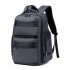 ARCTIC HUNTER τσάντα πλάτης B00682 με θήκη laptop 15.6", USB, λουκέτο TSA, 23.5L, γκρι