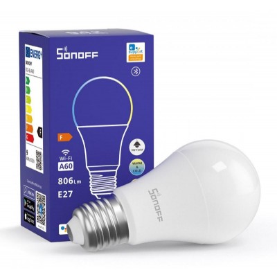 SONOFF smart λάμπα LED B02-BL-A60, Wi-Fi, 9W, E27, 2700K-6500K SONOFF smart λάμπα LED B02-BL-A60, Wi-Fi, 9W, E27, 2700K-6500K