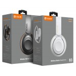 YISON headphones B3, wireless & wired, BT 5.0, μαύρα