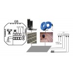 Smart θερμοστάτης πετρελαίου BHT-002-GBLWDB, WiFi, dual band, λευκός Smart θερμοστάτης πετρελαίου BHT-002-GBLWDB, WiFi, dual band, λευκός