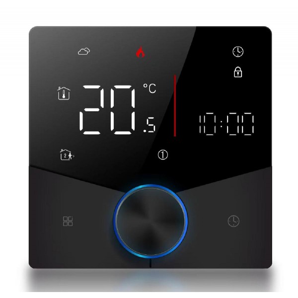 Smart θερμοστάτης χώρου BHT-009GCLW, αερίου, Wi-Fi, μαύρος Smart θερμοστάτης χώρου BHT-009GCLW, αερίου, Wi-Fi, μαύρος