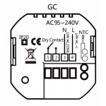 Smart θερμοστάτης χώρου BHT-15GCLW, αερίου, WiFi, λευκός Smart θερμοστάτης χώρου BHT-15GCLW, αερίου, WiFi, λευκός