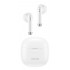 USAMS earphones IA04 με θήκη φόρτισης, True Wireless, λευκά