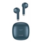 USAMS earphones IA04 με θήκη φόρτισης, True Wireless, μπλε