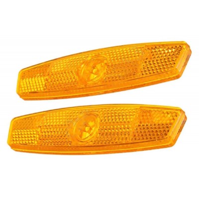 Ανακλαστικό για ζάντες ποδηλάτου BIKE-0032, πορτοκαλί, 2τμχ Ανακλαστικό για ζάντες ποδηλάτου BIKE-0032, πορτοκαλί, 2τμχ