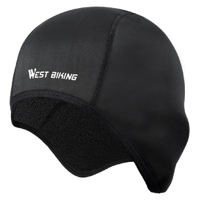 WEST BIKING ποδηλατικός σκούφος BIKE-0037, μαύρος WEST BIKING ποδηλατικός σκούφος BIKE-0037, μαύρος