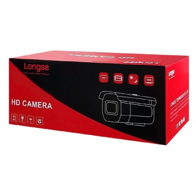 LONGSE IP κάμερα BMSCKL500 με μικρόφωνο, 2.8mm, 5MP, αδιάβροχη IP67, PoE LONGSE IP κάμερα BMSCKL500 με μικρόφωνο, 2.8mm, 5MP, αδιάβροχη IP67, PoE