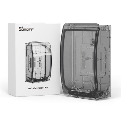 SONOFF θήκη για smart διακόπτες BOX-R2, αδιάβροχη, διάφανη SONOFF θήκη για smart διακόπτες BOX-R2, αδιάβροχη, διάφανη