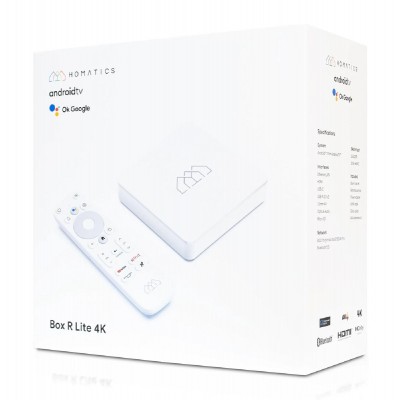 HOMATICS TV Box R Lite 4K, 2/32GB, WiFi, Google πιστοποίηση, Android 12 HOMATICS TV Box R Lite 4K, 2/32GB, WiFi, Google πιστοποίηση, Android 12