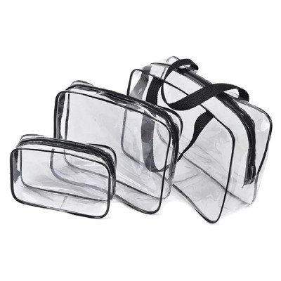 Σετ νεσεσέρ BQ60, αδιάβροχα, διάφανα, 3τμχ Σετ νεσεσέρ BQ60, αδιάβροχα, διάφανα, 3τμχ