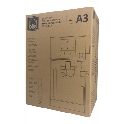 BRIEL μηχανή espresso Α3, 20 bar, touch, programmable, 10 χρόνια εγγύηση BRIEL μηχανή espresso Α3, 20 bar, touch, programmable, 10 χρόνια εγγύηση