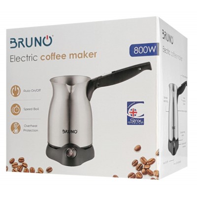 BRUNO ηλεκτρικό μπρίκι BRN-0041, 800W, 300ml, STRIX technology BRUNO ηλεκτρικό μπρίκι BRN-0041, 800W, 300ml, STRIX technology