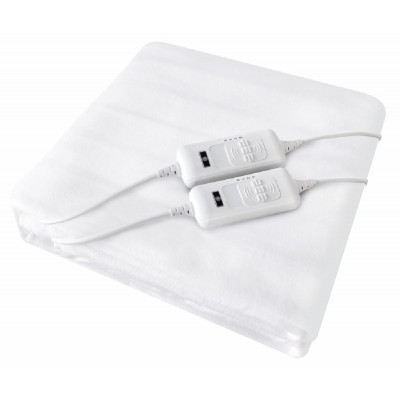 BRUNO ηλεκτρική κουβέρτα BRN-0065, διπλή, 160x140cm, 2x 60W, χειριστήρια BRUNO ηλεκτρική κουβέρτα BRN-0065, διπλή, 160x140cm, 2x 60W, χειριστήρια