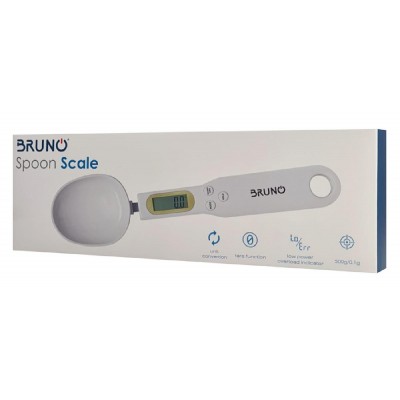 BRUNO ψηφιακή ζυγαριά-κουτάλι κουζίνας BRN-0074, έως 500g, λευκή BRUNO ψηφιακή ζυγαριά-κουτάλι κουζίνας BRN-0074, έως 500g, λευκή