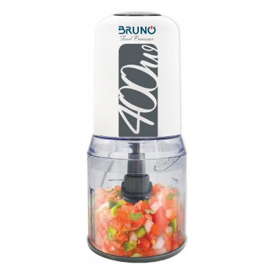 BRUNO πολυκόπτης BRN-0088, 2 ταχύτητες, 400W, 500ml, 4 λεπίδες, λευκός BRUNO πολυκόπτης BRN-0088, 2 ταχύτητες, 400W, 500ml, 4 λεπίδες, λευκός