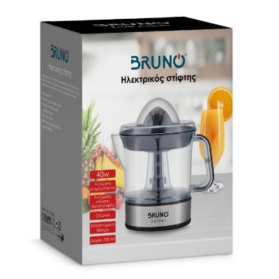 BRUNO ηλεκτρικός στίφτης BRN-0095 με χωρητικότητα 700ml, 40W, inox-μαύρο BRUNO ηλεκτρικός στίφτης BRN-0095 με χωρητικότητα 700ml, 40W, inox-μαύρο
