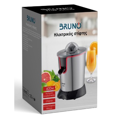 BRUNO ηλεκτρικός στίφτης BRN-0096, συνεχούς ροής, 600W, inox-μαύρο BRUNO ηλεκτρικός στίφτης BRN-0096, συνεχούς ροής, 600W, inox-μαύρο