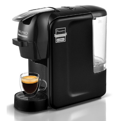 BRUNO καφετιέρα espresso 3 σε 1 BRN-0124, 1450W, 19 bar, μαύρη BRUNO καφετιέρα espresso 3 σε 1 BRN-0124, 1450W, 19 bar, μαύρη