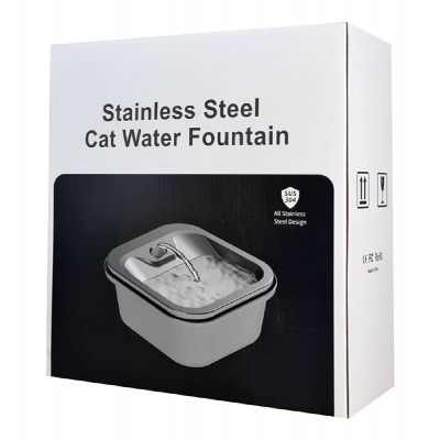 BRUNO αυτόματη ποτίστρα για κατοικίδια BRN-0149, ανοξείδωτη, 4L, ασημί BRUNO αυτόματη ποτίστρα για κατοικίδια BRN-0149, ανοξείδωτη, 4L, ασημί