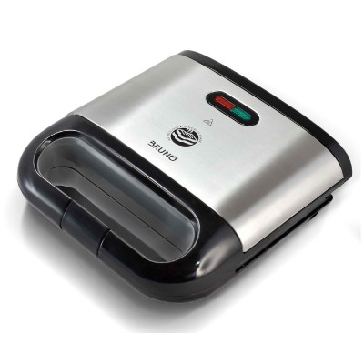 BRUNO τοστιέρα BRN-0165, 2 θέσεων, 800W, αντικολλητικές πλάκες, inox BRUNO τοστιέρα BRN-0165, 2 θέσεων, 800W, αντικολλητικές πλάκες, inox