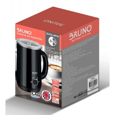 BRUNO BRN-0204 Συσκευή 4 σε 1 για Ζεστό-Κρύο Αφρόγαλα 280ml ILAG, OTTER BRUNO BRN-0204 Συσκευή 4 σε 1 για Ζεστό-Κρύο Αφρόγαλα 280ml ILAG, OTTER