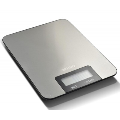 BRUNO BRN-0210 Ψηφιακή Ζυγαριά Κουζίνας 1gr/5kg Ανοξείδωτη BRUNO BRN-0210 Ψηφιακή Ζυγαριά Κουζίνας 1gr/5kg Ανοξείδωτη