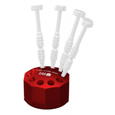 BEST βάση κατσαβιδιών BST-10S, 10 θέσεων, περιστρεφόμενη, κόκκινη BEST βάση κατσαβιδιών BST-10S, 10 θέσεων, περιστρεφόμενη, κόκκινη