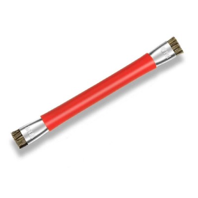 BEST αντιστατική βούρτσα καθαρισμού BST-71 με διπλή κεφαλή, κόκκινη BEST αντιστατική βούρτσα καθαρισμού BST-71 με διπλή κεφαλή, κόκκινη