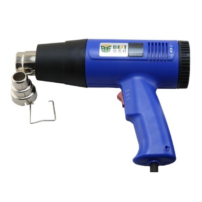BEST Πιστόλι θερμού αέρα BST-8016D, LCD, 1600W, μπλε BEST Πιστόλι θερμού αέρα BST-8016D, LCD, 1600W, μπλε