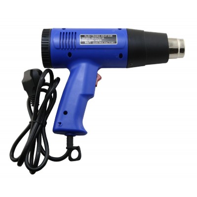 BEST Πιστόλι θερμού αέρα BST-8016D, LCD, 1600W, μπλε BEST Πιστόλι θερμού αέρα BST-8016D, LCD, 1600W, μπλε