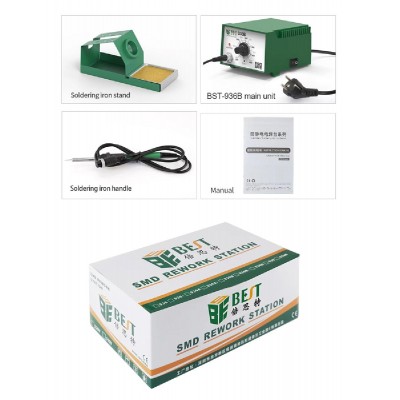 BEST σταθμός κόλλησης BST-936B με κολλητήρι, 45W, 480°C BEST σταθμός κόλλησης BST-936B με κολλητήρι, 45W, 480°C