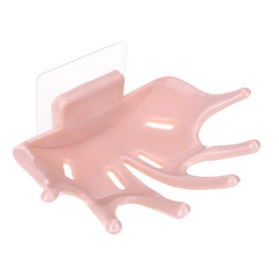 Βάση σαπουνιού BTHU-0007, πλαστική, ροζ Βάση σαπουνιού BTHU-0007, πλαστική, ροζ