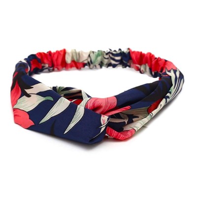 Κορδέλα μαλλιών BTHU-0008, με λάστιχο, φλοράλ Κορδέλα μαλλιών BTHU-0008, με λάστιχο, φλοράλ