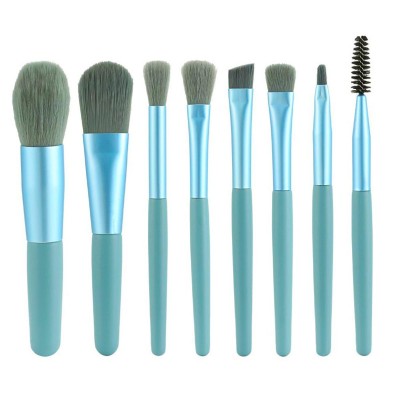 Σετ πινέλων μακιγιάζ BTHU-0015, μπλε, 8τμχ Σετ πινέλων μακιγιάζ BTHU-0015, μπλε, 8τμχ