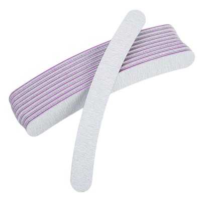 Λίμες νυχιών BTHU-0035, 2 όψεων, μπανάνα, 100/180, γυαλόχαρτο, 25τμχ Λίμες νυχιών BTHU-0035, 2 όψεων, μπανάνα, 100/180, γυαλόχαρτο, 25τμχ