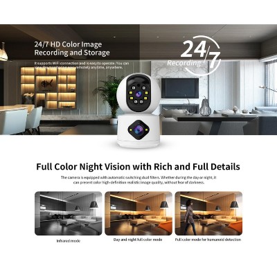 VSTARCAM smart κάμερα C992DR, 3MP, dual lens, Wi-Fi, PTZ, SD VSTARCAM smart κάμερα C992DR, 3MP, dual lens, Wi-Fi, PTZ, SD