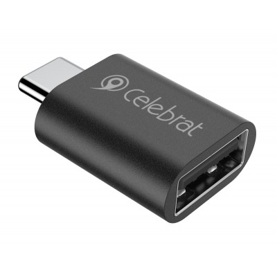 CELEBRAT αντάπτορας USB-C σε USB 3.0 CA-04, 5Gbps, μαύρος CELEBRAT αντάπτορας USB-C σε USB 3.0 CA-04, 5Gbps, μαύρος