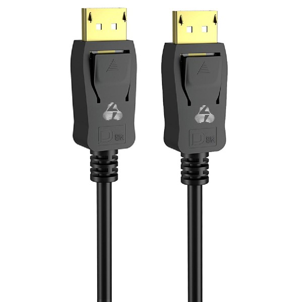 POWERTECH καλώδιο DisplayPort 1.4V CAB-DP050, copper, 8K, 1.5m, μαύρο POWERTECH καλώδιο DisplayPort 1.4V CAB-DP050, copper, 8K, 1.5m, μαύρο