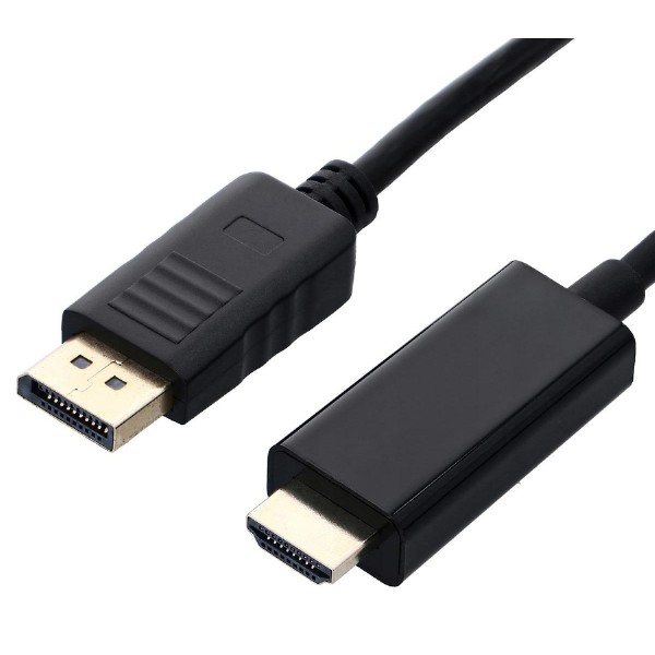 POWERTECH καλώδιο DisplayPort σε HDMI CAB-DP070, 1080p, 1.5m, μαύρο POWERTECH καλώδιο DisplayPort σε HDMI CAB-DP070, 1080p, 1.5m, μαύρο