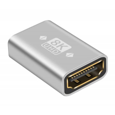 POWERTECH αντάπτορας HDMI 2.1 CAB-H161, θηλυκό, 8K/60Hz, μαύρος POWERTECH αντάπτορας HDMI 2.1 CAB-H161, θηλυκό, 8K/60Hz, μαύρος